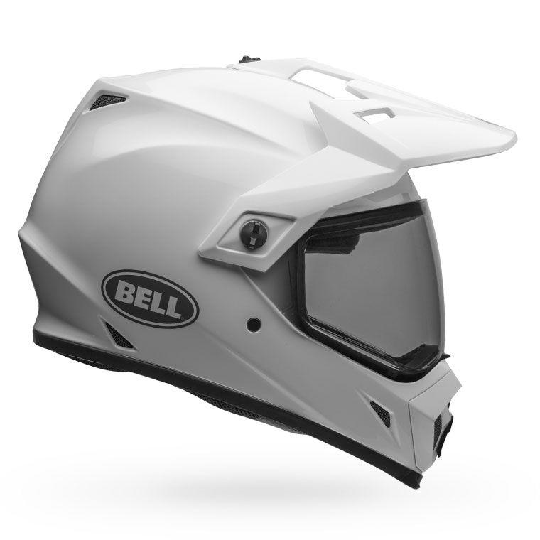 Casco Moto Calle MX-9 ADV Blanco Certificado QR Bell