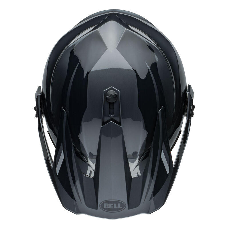 Casco Moto Calle MX-9 Adventure Mips Alpine Gris Carbon Certificado QR Bell