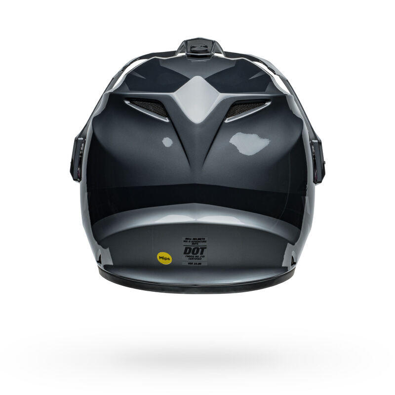 Casco Moto Calle MX-9 Adventure Mips Alpine Gris Carbon Certificado QR Bell
