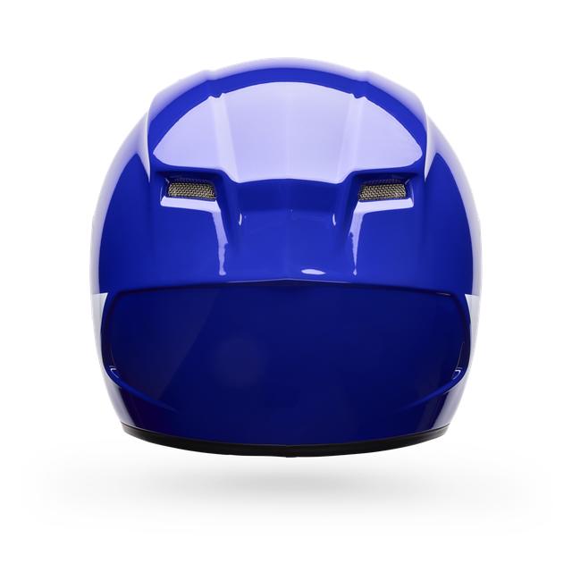 Casco Moto Calle Qualifier Clip Azul Certificado QR Bell