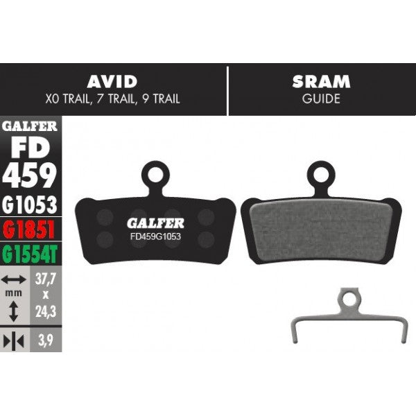 Pastillas Galfer Sram Guide R, RS, RSC, Ultimate, G2