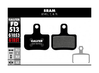 Pastillas Galfer Sram Level, T Y Tl