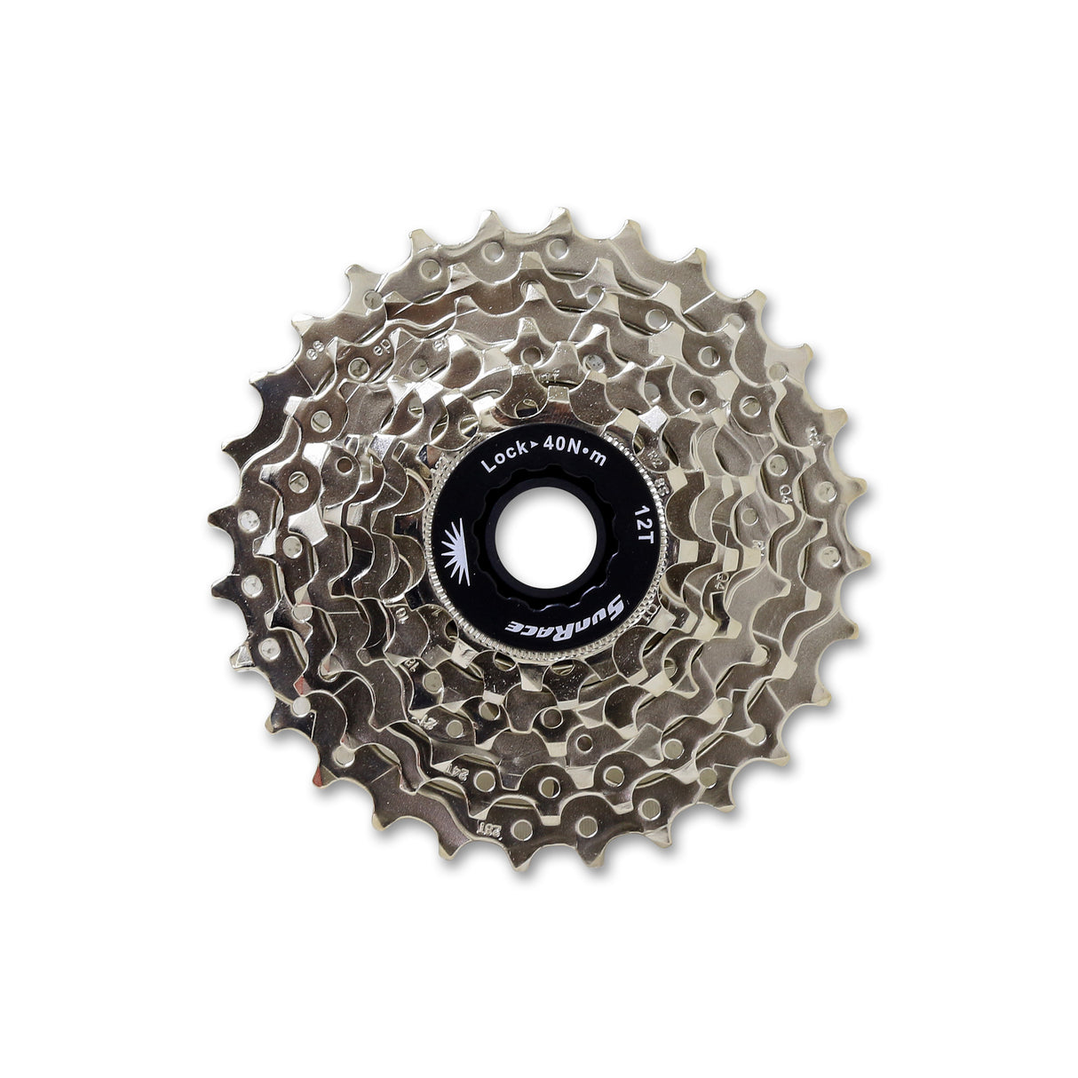 Piñon Sun Race Cassette Csm63 7V 12-28T Plata