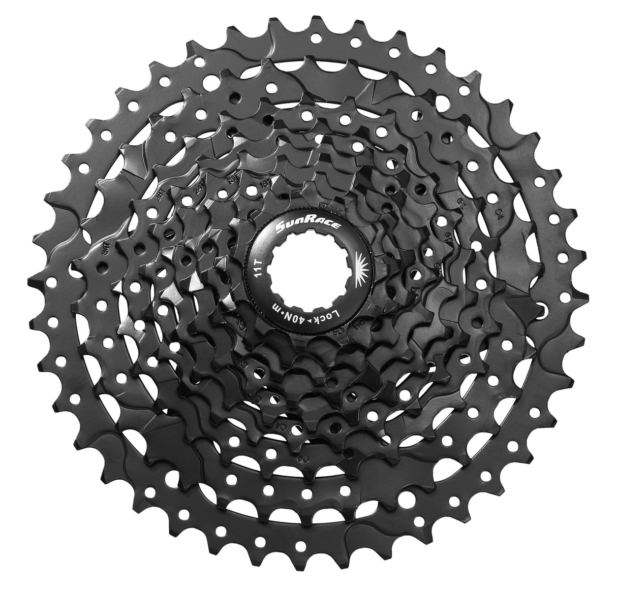 Piñon Sun Race Cassette M98 9S (11-36) Negro