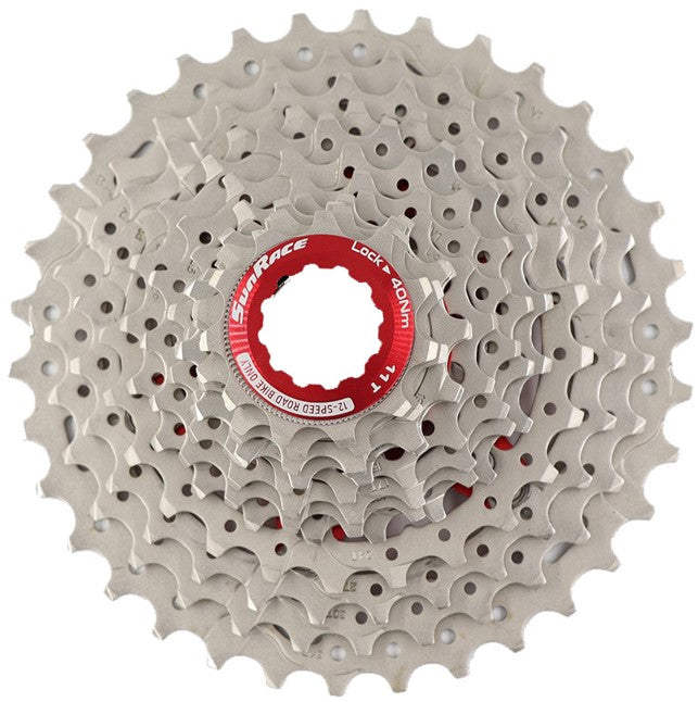 Piñon Sunrace Csrz800 12V 11-36T Plateado