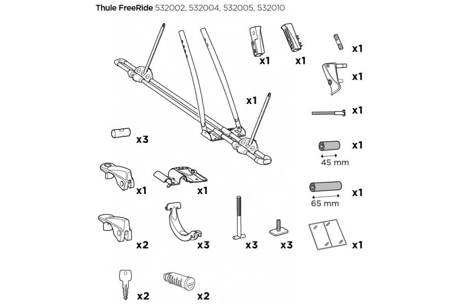 Portabicicleta Thule FreeRide | 1B