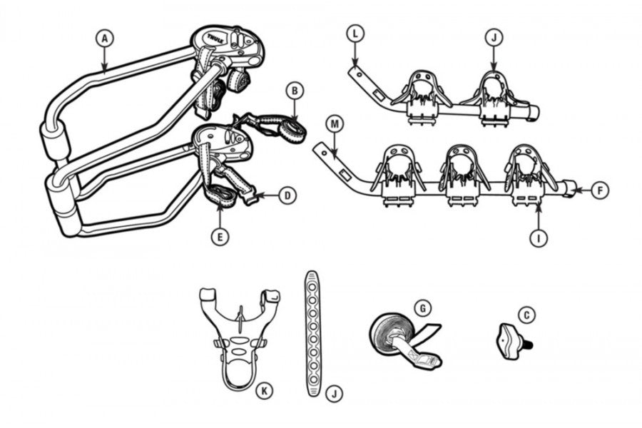 Portabicicleta Thule Passage 911XT | 3B