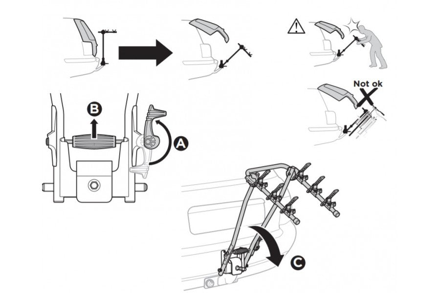 Portabicicleta Thule HangOn 972 | 3B