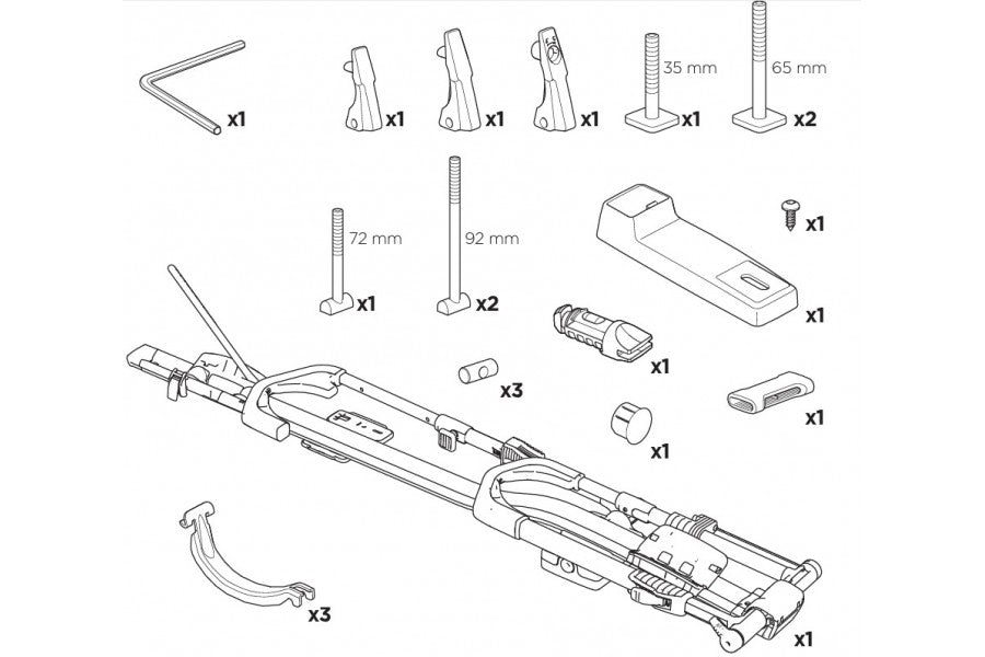 Portabicicleta Thule UpRide