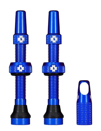 Kit Valvulas Tubeless Muc-Off 44Mm Azul