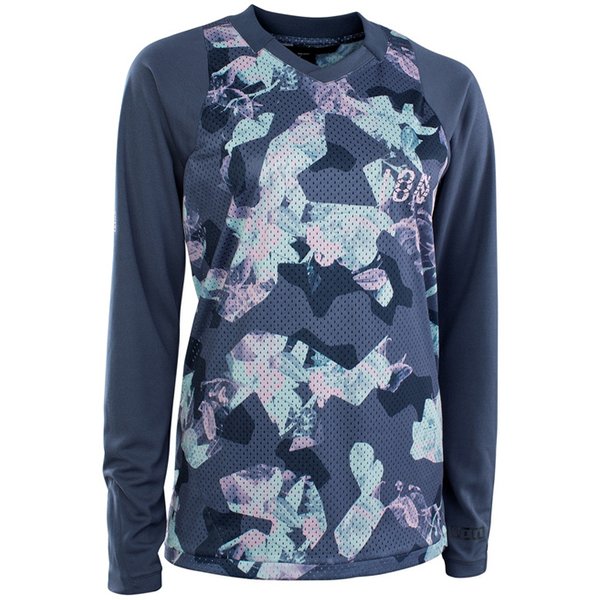 Polera De Mujer Ion Scrub Manga Larga Indigo Dawn Morada