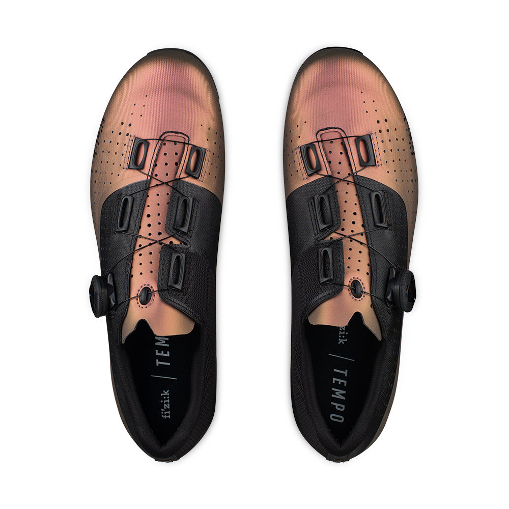 Zapatillas De Bicicleta Fizik Overcurve R4 Iridiscente Cobre-Negro