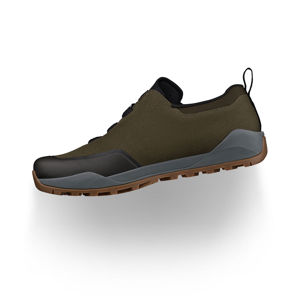Zapatillas De Bicicleta Fizik Ergolace X2 Olive-Caramel