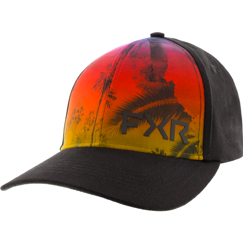 FXR Racing Jockey Fxr Evo Hat 23 Tropical/Black