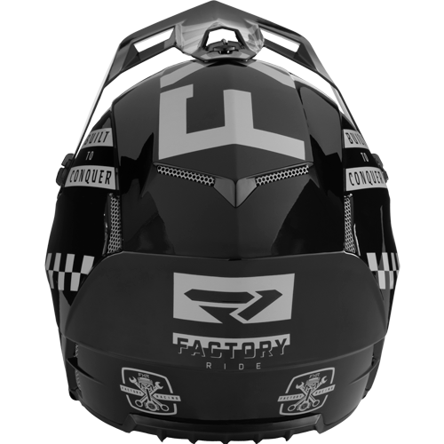 FXR Racing Casco Fxr Clutch Gladiator Chrome