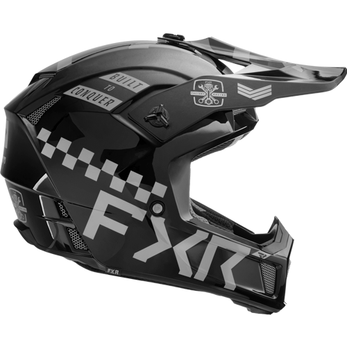 FXR Racing Casco Fxr Clutch Gladiator Chrome