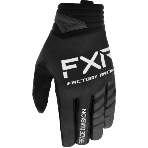 FXR Racing Guante Fxr Prime Mx Black/White