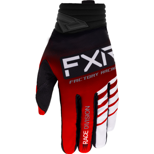 FXR Racing Guante Fxr Prime Mx Red/Black/White
