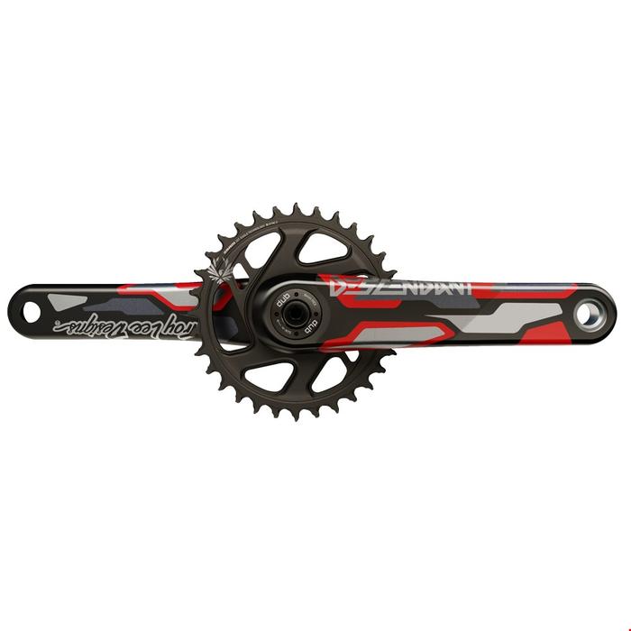 Volante Truvativ Descendant Eagle Boost 165mm Rojo