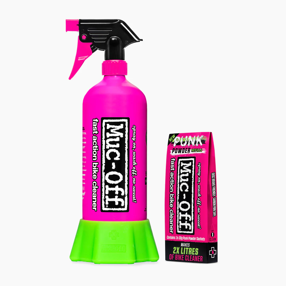 Kit Muc-Off Bottle For Life (Botella + 4 Punk Powder)