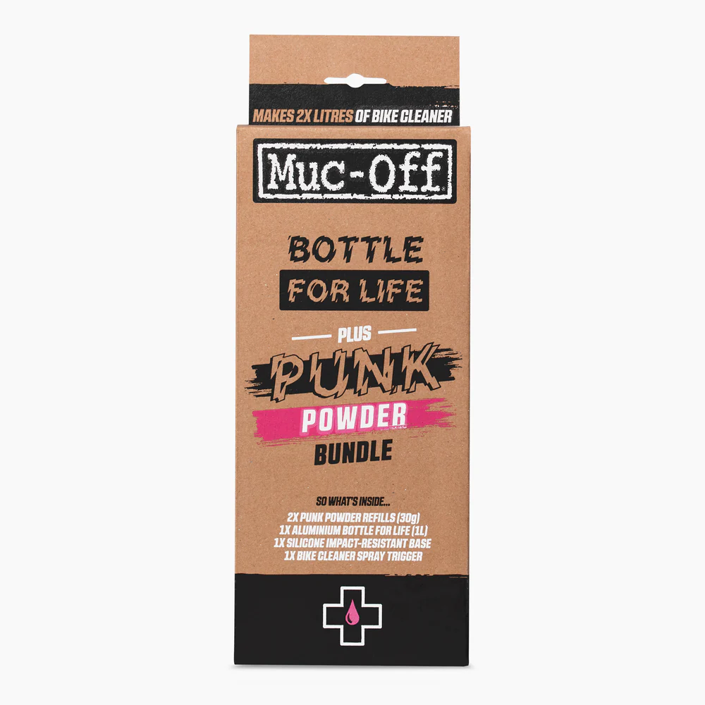 Kit Muc-Off Bottle For Life (Botella + 4 Punk Powder)