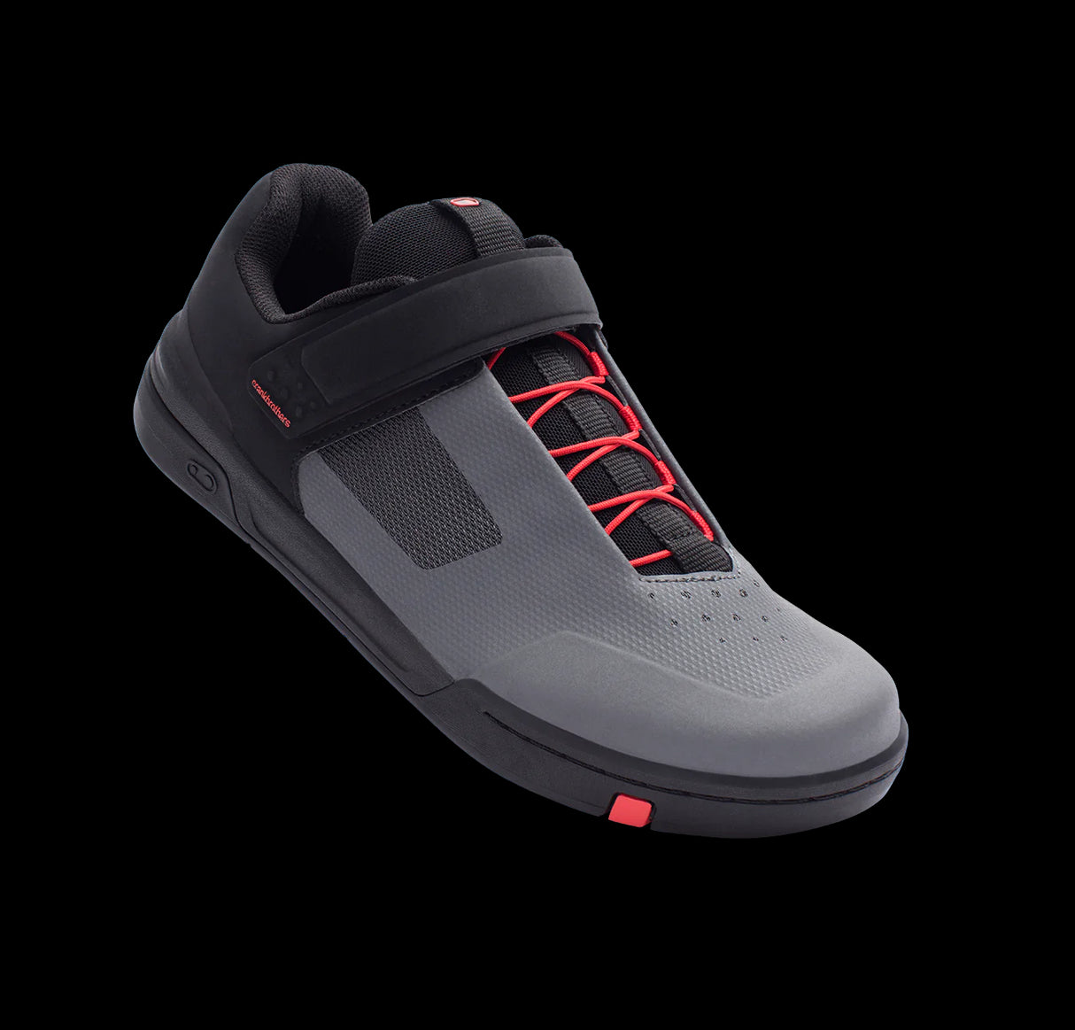 Zapatillas Ciclismo Crankbrothers Stamp Speedlace Grey/Red - Black