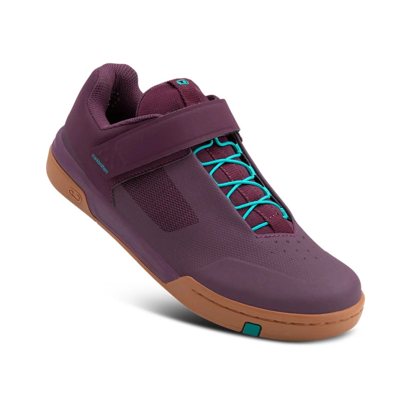 Zapatillas Ciclismo Crankbrothers Stamp Speedlace Purple / Teal Blue - Gum