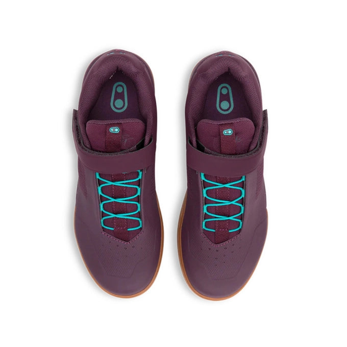 Zapatillas Ciclismo Crankbrothers Stamp Speedlace Purple / Teal Blue - Gum