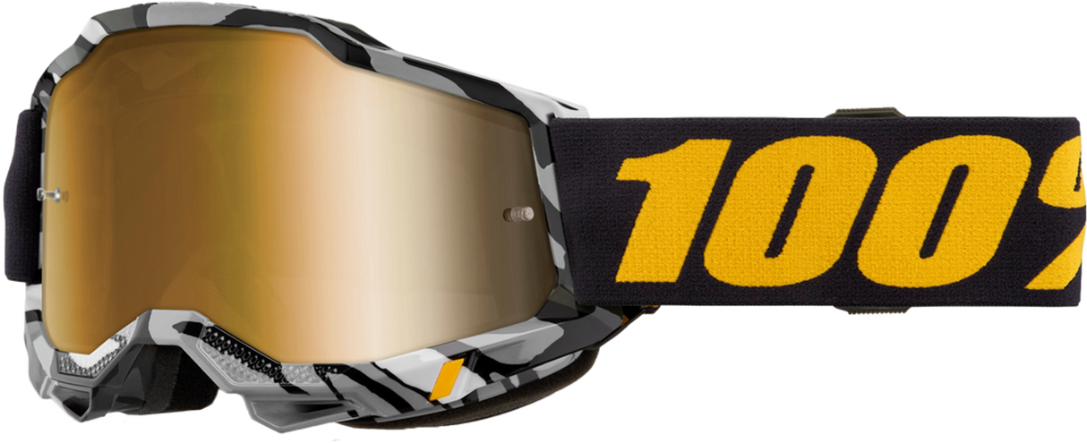 Antiparra 100% Accuri 2 Goggle Ambush - Mirror True Gold Lens