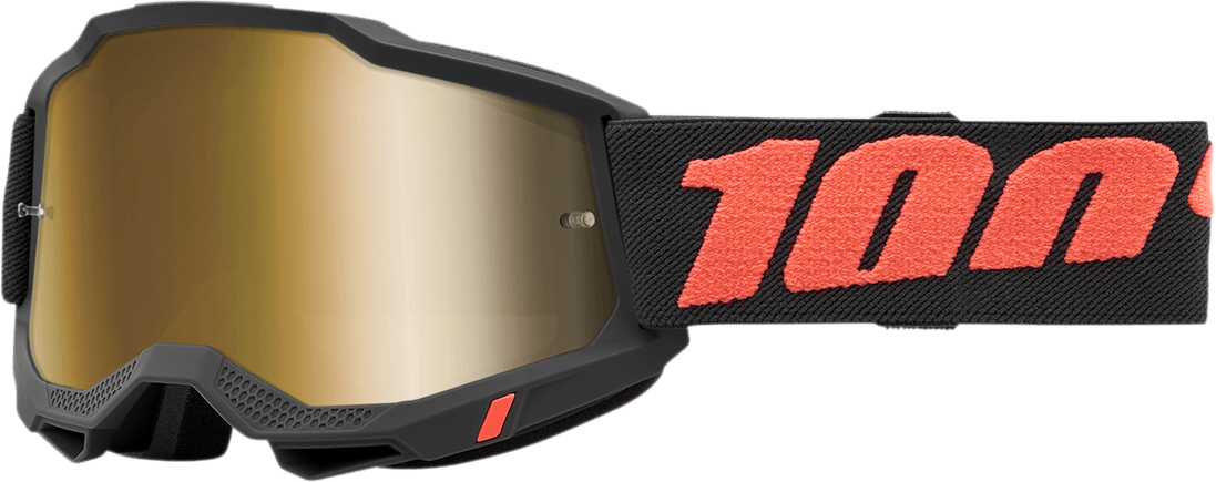 Antiparra 100% Accuri 2 Borego - Mirror True Gold Lens