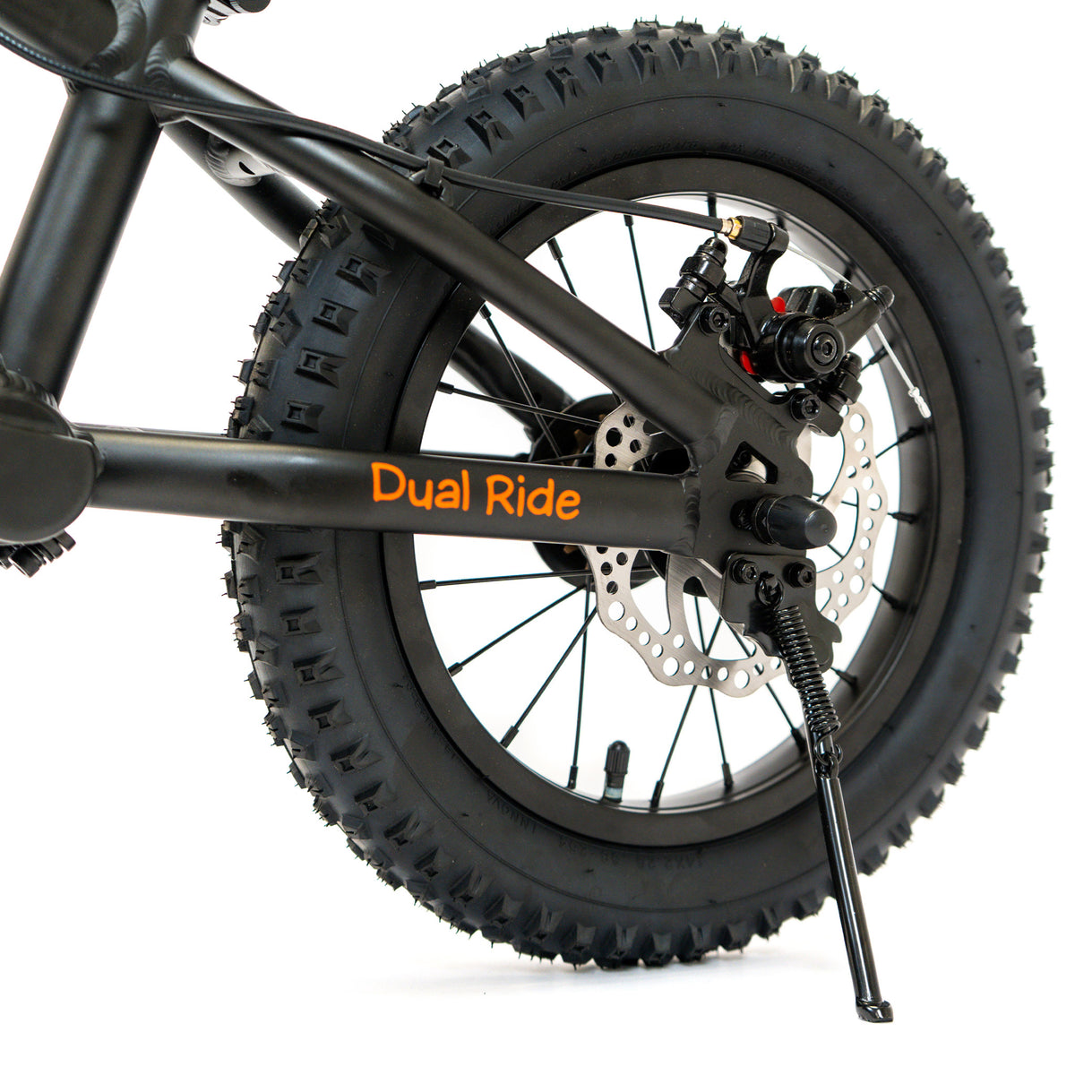 Bicicleta Niño 2 en 1 Dual Ride 14 - Black/Orange