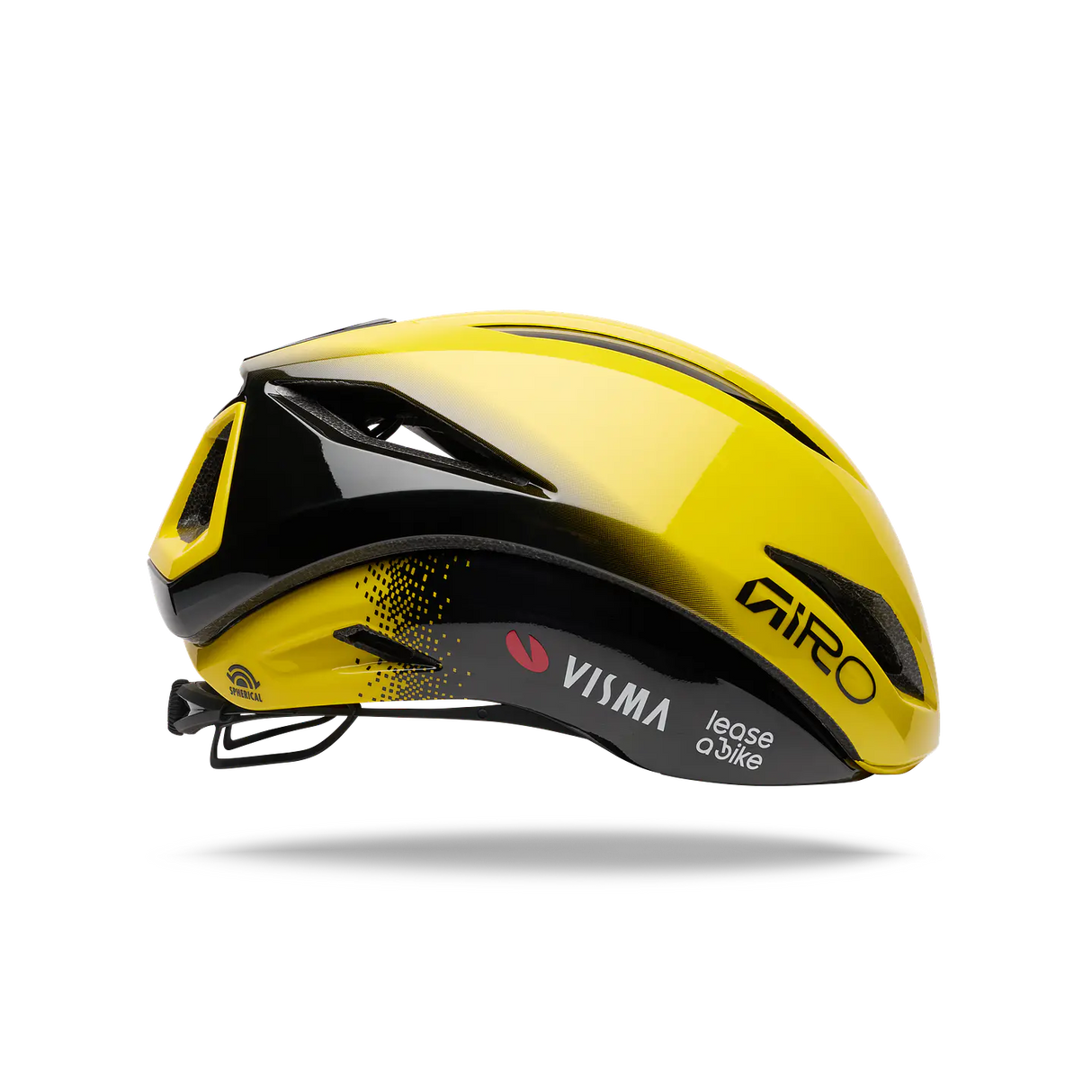 Casco Giro Eclipse Pro Gloss Yellow/Black Visma