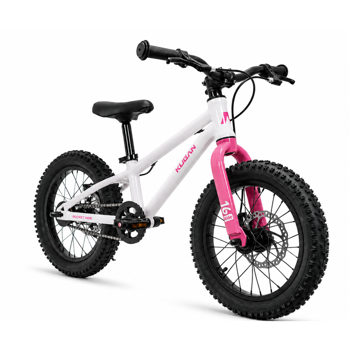 Bicicleta Niño Rocket Ride 16 - White/Pink