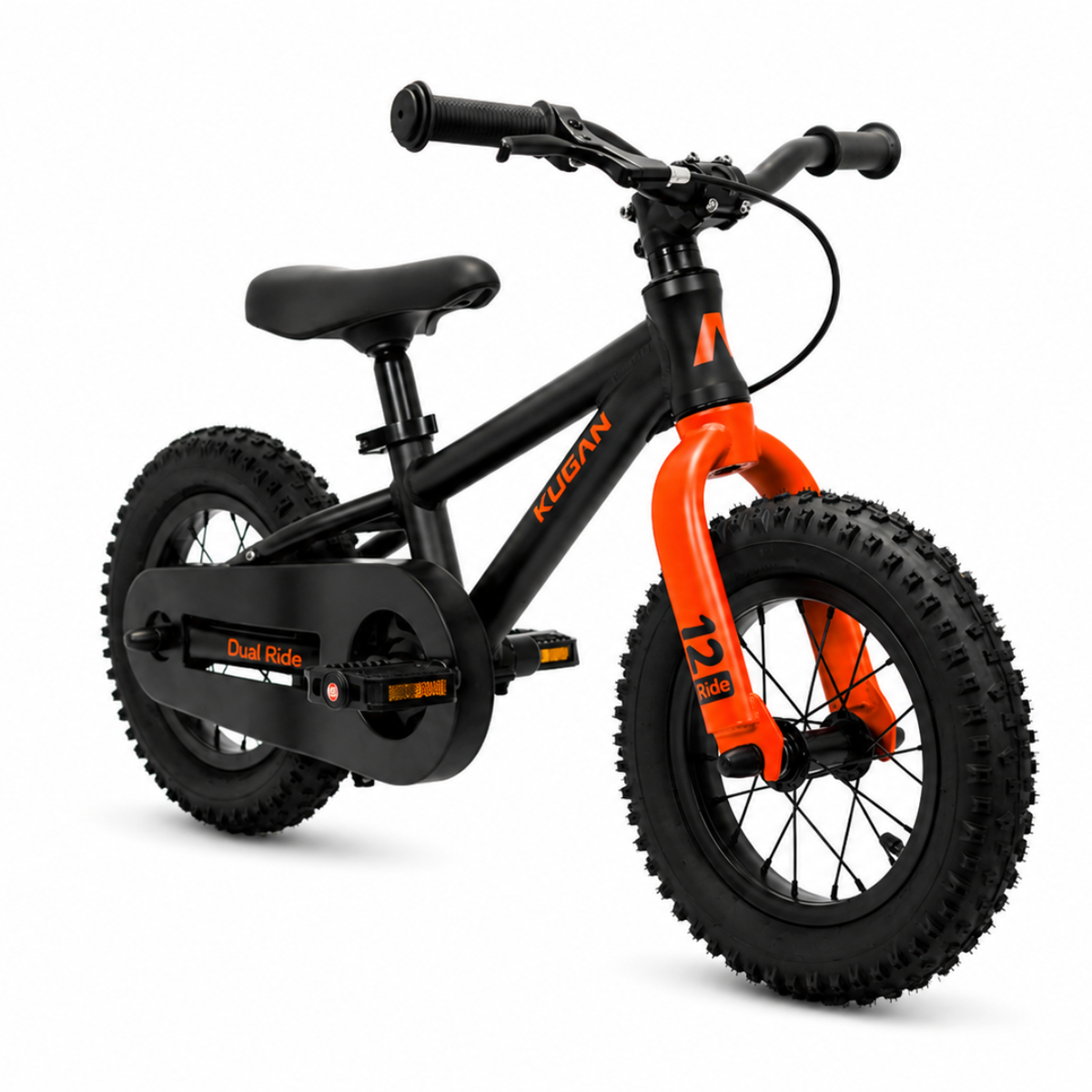 Bicicleta Niño 2 en 1 Dual Ride 12 - Black/Orange