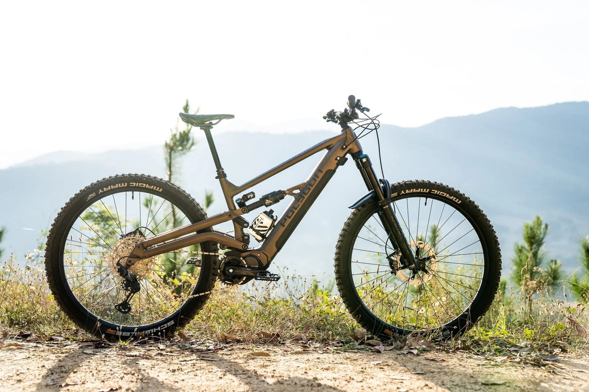 Bicicleta Electrica Polygon Collosus N8E Brown