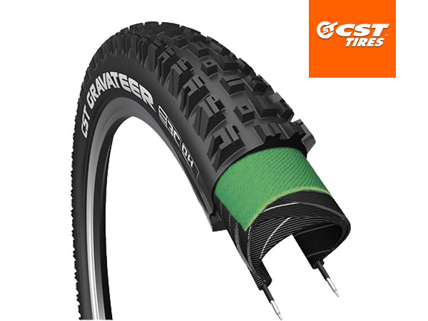 Neumatico CST GRAVATEER 29x2.50 Tubeless Triple Compuesto - 60 TPI Black.