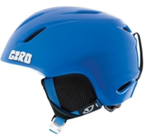 Casco Giro Nieve Launch Blue Pinguin Niños