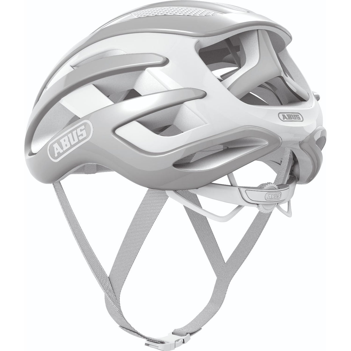 Casco Bicicleta Abus Airbreaker Gris Puro