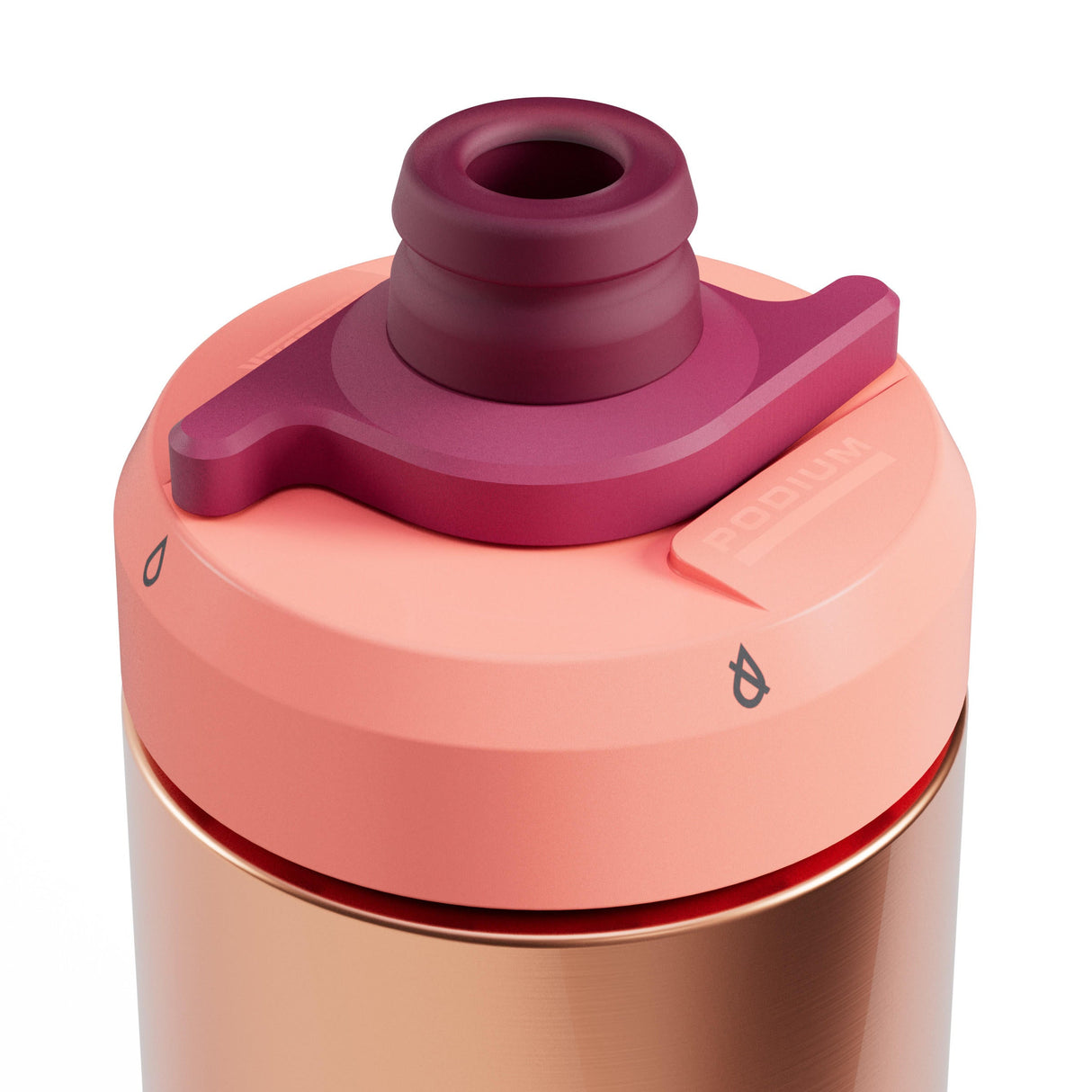 Botella Hidratacion Podium Insulated Steel 650 ml Rosado Camelbak