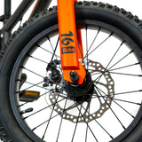 Bicicleta Niño Rocket Ride 16 - Black/Orange