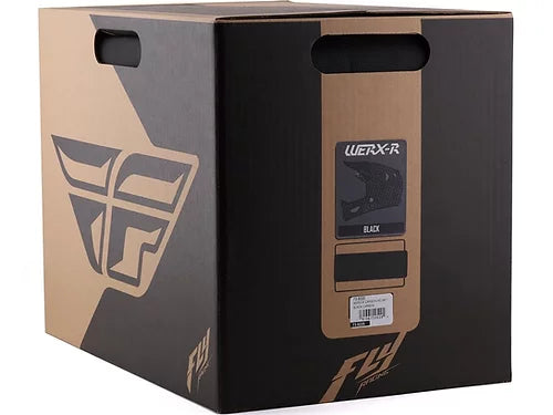 Casco  Fly Racing Werx-R Carbon Negro