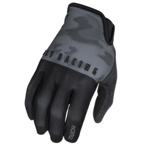 MEDIA GLOVES BLACK/GREY CAMO