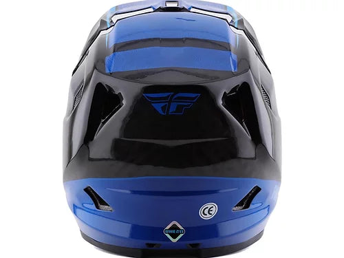 Casco  Fly Racing Werx-R Carbon Azul/Negro