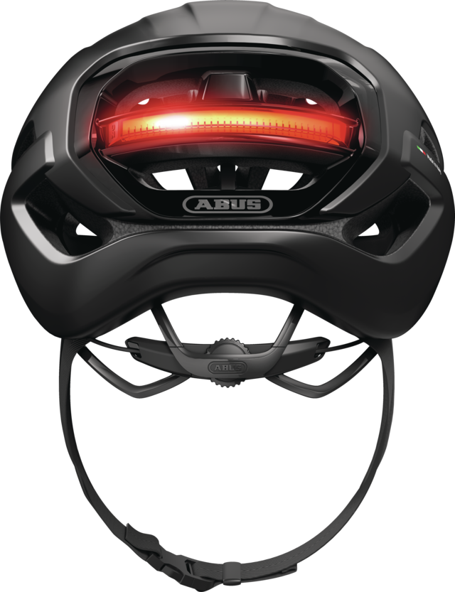 Casco bicicleta Abus Taipan LED Black