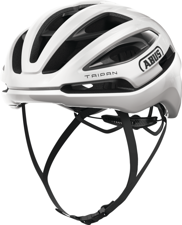 Casco bicicleta Abus Taipan LED White