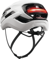 Casco bicicleta Abus Taipan LED White