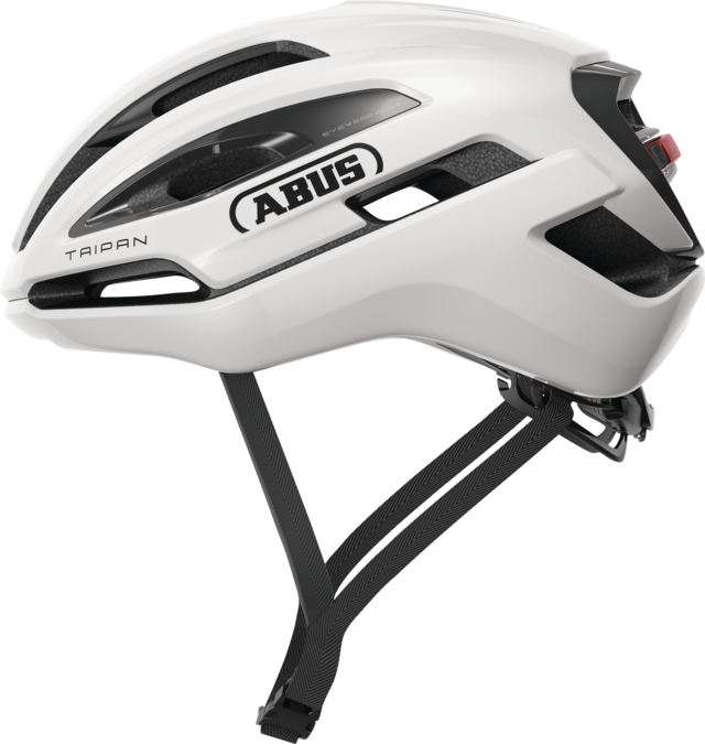 Casco bicicleta Abus Taipan LED White