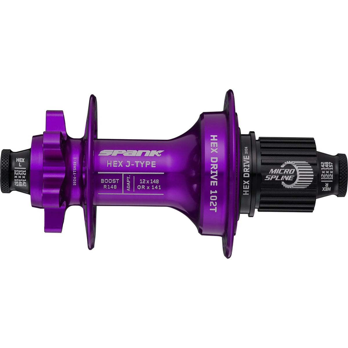 Maza Spank Trasera Hex J-Type Boost R148 Xd E-Plus Hub