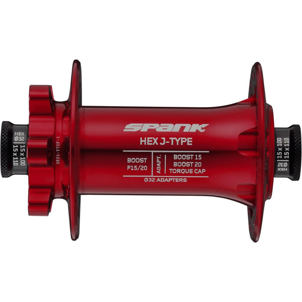 Maza Delantera Spank Hex J-Type Boost F15/20 32H Hub Red – Cross