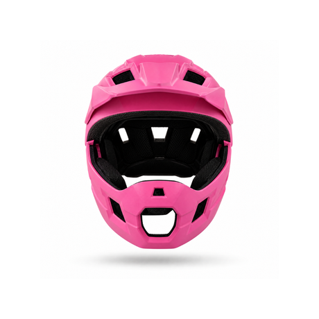Casco Niño Kugan Junior Trail Full Face Convertible - Pink Matt